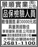 景順實業 (股) 公司