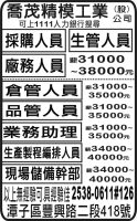 喬茂精模工業 (股) 公司