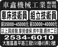 車鑫機械工業 有限 公司