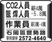 氬 焊人員 作業員 Co2人員
