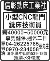信彰銑床工業社