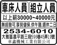 車鑫機械工業有限公司