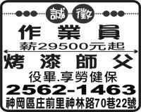 作業員 烤漆師父